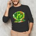 Baseball St Patricks Day Carnival Party Ice Cream Drip Boys Unisex Long Sleeve T-Shirt Baseball St Patricks Day Carnival Party Ice Cream Drip Boys Unisex Long Sleeve T-Shirt