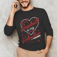 Baseball Is My Valentine Coach Player Lovers Cool Sport Love Unisex Long Sleeve T-Shirt Baseball Is My Valentine Coach Player Lovers Cool Sport Love Unisex Long Sleeve T-Shirt