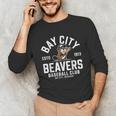 Bay City Beavers Baseball Club Estd 1913 Unisex Long Sleeve T-Shirt Bay City Beavers Baseball Club Estd 1913 Unisex Long Sleeve T-Shirt