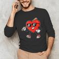 Boy Valentines Day Heart Love Baseball Boys Men Kids Unisex Long Sleeve T-Shirt Boy Valentines Day Heart Love Baseball Boys Men Kids Unisex Long Sleeve T-Shirt