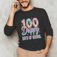 Boys Kids 100 Drippy Days Of School Baseball Drip Ice Cream Unisex Long Sleeve T-Shirt Boys Kids 100 Drippy Days Of School Baseball Drip Ice Cream Unisex Long Sleeve T-Shirt