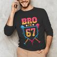 Bro I’m 67 Baseball Drip Number 67 Player 67th Birthday Unisex Long Sleeve T-Shirt Bro I’m 67 Baseball Drip Number 67 Player 67th Birthday Unisex Long Sleeve T-Shirt