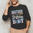 Brother Of The Birthday Boy Baseball Ice Cream Drip Matching Unisex Long Sleeve T-Shirt Brother Of The Birthday Boy Baseball Ice Cream Drip Matching Unisex Long Sleeve T-Shirt