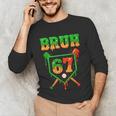 Bruh 67 Baseball Christmas Gingerbread Drip Number 67 Player Unisex Long Sleeve T-Shirt Bruh 67 Baseball Christmas Gingerbread Drip Number 67 Player Unisex Long Sleeve T-Shirt