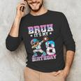 Bruh It's My 8th Birthday Baseball Ice Cream Drip 8 Year Old Unisex Long Sleeve T-Shirt Bruh It's My 8th Birthday Baseball Ice Cream Drip 8 Year Old Unisex Long Sleeve T-Shirt