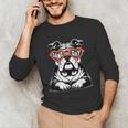 Bulldog Mascot Sports Fan Football Basketball Baseball Unisex Long Sleeve T-Shirt Bulldog Mascot Sports Fan Football Basketball Baseball Unisex Long Sleeve T-Shirt