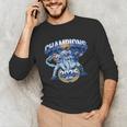 Champions 2025 Baseball Retro Athletic Celebration Theme Unisex Long Sleeve T-Shirt
