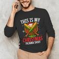 My Christmas Baseball Pajama Helmet Santa Xmas Men Boys Unisex Long Sleeve T-Shirt My Christmas Baseball Pajama Helmet Santa Xmas Men Boys Unisex Long Sleeve T-Shirt