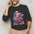 Christmas Baseball Santa Game Day Xmas Boys Kids Men Unisex Long Sleeve T-Shirt Christmas Baseball Santa Game Day Xmas Boys Kids Men Unisex Long Sleeve T-Shirt