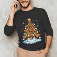 Christmas Baseball Tree Lights Xmas Unisex Long Sleeve T-Shirt Christmas Baseball Tree Lights Xmas Unisex Long Sleeve T-Shirt