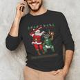 Christmas Santa Baseball Ugly Sweater Unisex Long Sleeve T-Shirt Christmas Santa Baseball Ugly Sweater Unisex Long Sleeve T-Shirt