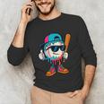 Cool Baseball Drip For Boys Ice Cream Drip Baseball Kids Unisex Long Sleeve T-Shirt Cool Baseball Drip For Boys Ice Cream Drip Baseball Kids Unisex Long Sleeve T-Shirt