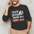 Crazy Proud Soccer Baseball Player Mom Ball Mother Unisex Long Sleeve T-Shirt Crazy Proud Soccer Baseball Player Mom Ball Mother Unisex Long Sleeve T-Shirt