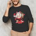 Cupid Baseball Drip Icecream Apparel Youth Boy Valentine Unisex Long Sleeve T-Shirt