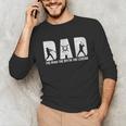 Dad Baseball The Man The Myth The Legend Daddy Father's Day Unisex Long Sleeve T-Shirt Dad Baseball The Man The Myth The Legend Daddy Father's Day Unisex Long Sleeve T-Shirt