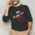 Dominican Republic Santa Christmas Baseball Beisbol Unisex Long Sleeve T-Shirt Dominican Republic Santa Christmas Baseball Beisbol Unisex Long Sleeve T-Shirt