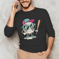 Dripping Baseball Baseball Lover Player Baseballer Unisex Long Sleeve T-Shirt Dripping Baseball Baseball Lover Player Baseballer Unisex Long Sleeve T-Shirt
