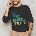 Eat Sleep Baseball Repeat Baseball Player Baseball Unisex Long Sleeve T-Shirt Eat Sleep Baseball Repeat Baseball Player Baseball Unisex Long Sleeve T-Shirt