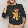 Gingerbread Man Baseball Christmas Unisex Long Sleeve T-Shirt Gingerbread Man Baseball Christmas Unisex Long Sleeve T-Shirt