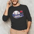 Grammy Rookie Of Year 1st Birthday Baseball Theme Matching Unisex Long Sleeve T-Shirt Grammy Rookie Of Year 1st Birthday Baseball Theme Matching Unisex Long Sleeve T-Shirt