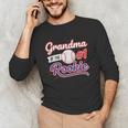 Grandparent Grandma Of The 1 Rookie Baseball Unisex Long Sleeve T-Shirt Grandparent Grandma Of The 1 Rookie Baseball Unisex Long Sleeve T-Shirt
