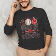 Happy 101 Days Of School Baseball Sports 100th Day Unisex Long Sleeve T-Shirt