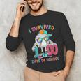 HUGvyn I Survived 100 Days Of School Baseball 6 7 Ice Cream Unisex Long Sleeve T-Shirt HUGvyn I Survived 100 Days Of School Baseball 6 7 Ice Cream Unisex Long Sleeve T-Shirt
