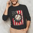 Ice Cream Baseball Drip Respect The Drip Youth Boy Baseball Unisex Long Sleeve T-Shirt Ice Cream Baseball Drip Respect The Drip Youth Boy Baseball Unisex Long Sleeve T-Shirt