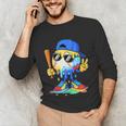Ice Cream Baseball Drip Spots Sprinkle For Boys Youth Kids Unisex Long Sleeve T-Shirt Ice Cream Baseball Drip Spots Sprinkle For Boys Youth Kids Unisex Long Sleeve T-Shirt