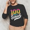 Ice Cream Drip 100 Days Of School Baseball Boys 100th Day Unisex Long Sleeve T-Shirt Ice Cream Drip 100 Days Of School Baseball Boys 100th Day Unisex Long Sleeve T-Shirt