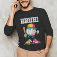 Ice Cream Drip Baseball Bruh Baseball Drip Boy Youth Unisex Long Sleeve T-Shirt Ice Cream Drip Baseball Bruh Baseball Drip Boy Youth Unisex Long Sleeve T-Shirt