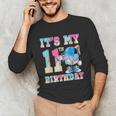 It's My 11th Birthday Baseball Ice Cream Drip Theme Unisex Long Sleeve T-Shirt It's My 11th Birthday Baseball Ice Cream Drip Theme Unisex Long Sleeve T-Shirt