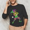 Jester Baseball Mardi Gras Carnival Sport Men Boy Teen Kids Unisex Long Sleeve T-Shirt Jester Baseball Mardi Gras Carnival Sport Men Boy Teen Kids Unisex Long Sleeve T-Shirt
