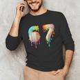 Kids Meme 67 Number Six 6 Seven 7 Ice Cream Drips Baseball Unisex Long Sleeve T-Shirt Kids Meme 67 Number Six 6 Seven 7 Ice Cream Drips Baseball Unisex Long Sleeve T-Shirt