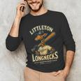 Littleton Longnecks Retro Minor League Baseball Unisex Long Sleeve T-Shirt Littleton Longnecks Retro Minor League Baseball Unisex Long Sleeve T-Shirt