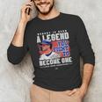 Nobody Is Born A Legend Pete Crow Armstrong Chicago Baseball Unisex Long Sleeve T-Shirt
