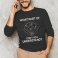 What Part Of Dont You Understand 6432 Baseball Unisex Long Sleeve T-Shirt What Part Of Dont You Understand 6432 Baseball Unisex Long Sleeve T-Shirt