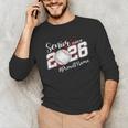 Proud Mama Of A 2026 Senior Baseball Graduation Mom Unisex Long Sleeve T-Shirt Proud Mama Of A 2026 Senior Baseball Graduation Mom Unisex Long Sleeve T-Shirt