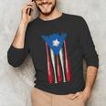 Puerto Rican Baseball Bats Puerto Rico Flag Pride BéIsbol Unisex Long Sleeve T-Shirt Puerto Rican Baseball Bats Puerto Rico Flag Pride BéIsbol Unisex Long Sleeve T-Shirt