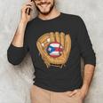 Puerto Rican Flag Baseball Player Boricua Pride Beisbol PR Unisex Long Sleeve T-Shirt Puerto Rican Flag Baseball Player Boricua Pride Beisbol PR Unisex Long Sleeve T-Shirt