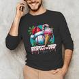 Respect The Drip Baseball Christmas Holiday Unisex Long Sleeve T-Shirt