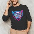 Respect The Drip Baseball Ice Cream For Kids Boys Youth Unisex Long Sleeve T-Shirt Respect The Drip Baseball Ice Cream For Kids Boys Youth Unisex Long Sleeve T-Shirt