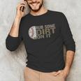 Rub Some Dirt On It Baseball Unisex Long Sleeve T-Shirt Rub Some Dirt On It Baseball Unisex Long Sleeve T-Shirt