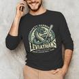 Safety Harbor Leviathans Retro Baseball Monster Unisex Long Sleeve T-Shirt Safety Harbor Leviathans Retro Baseball Monster Unisex Long Sleeve T-Shirt