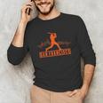 San Francisco Lovers Skyline Retro Baseball Heartbeat Men Unisex Long Sleeve T-Shirt San Francisco Lovers Skyline Retro Baseball Heartbeat Men Unisex Long Sleeve T-Shirt