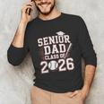 Senior Dad Class Of 2026 Graduate Baseball 2026 Graduation Unisex Long Sleeve T-Shirt Senior Dad Class Of 2026 Graduate Baseball 2026 Graduation Unisex Long Sleeve T-Shirt