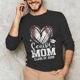 Senior Mom Class Of 2026 Baseball Graduation Heart Unisex Long Sleeve T-Shirt Senior Mom Class Of 2026 Baseball Graduation Heart Unisex Long Sleeve T-Shirt