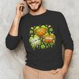 Shamrock Basketball Baseball Drip St Patrick's Day Boys Men Unisex Long Sleeve T-Shirt Shamrock Basketball Baseball Drip St Patrick's Day Boys Men Unisex Long Sleeve T-Shirt
