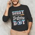 Sissy Of The Birthday Boy Baseball Ice Cream Drip Matching Unisex Long Sleeve T-Shirt Sissy Of The Birthday Boy Baseball Ice Cream Drip Matching Unisex Long Sleeve T-Shirt