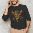 Six Seven 6 7 Baseball Skull Drip Halloween Horror Sports Unisex Long Sleeve T-Shirt Six Seven 6 7 Baseball Skull Drip Halloween Horror Sports Unisex Long Sleeve T-Shirt